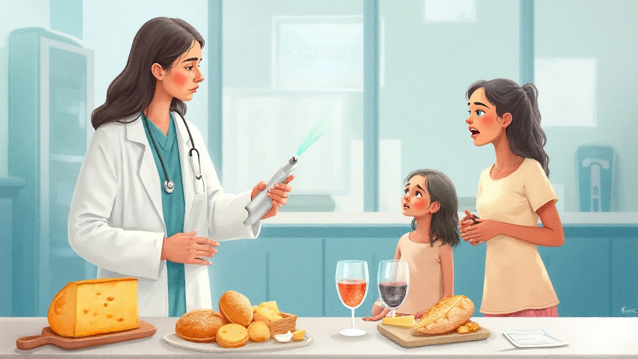 Comparaison : Allergies alimentaires vs Allergies respiratoires