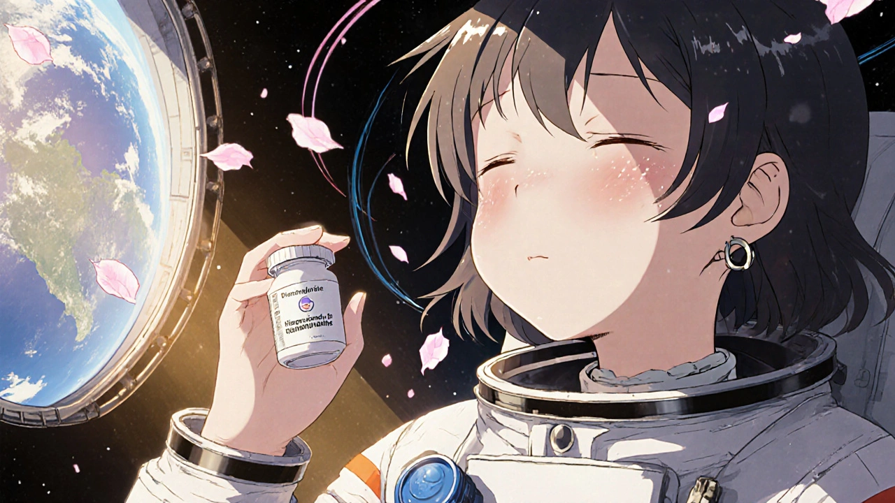 Dimenhydrinate contre les maladies du mouvement dans l'espace : comment ça marche