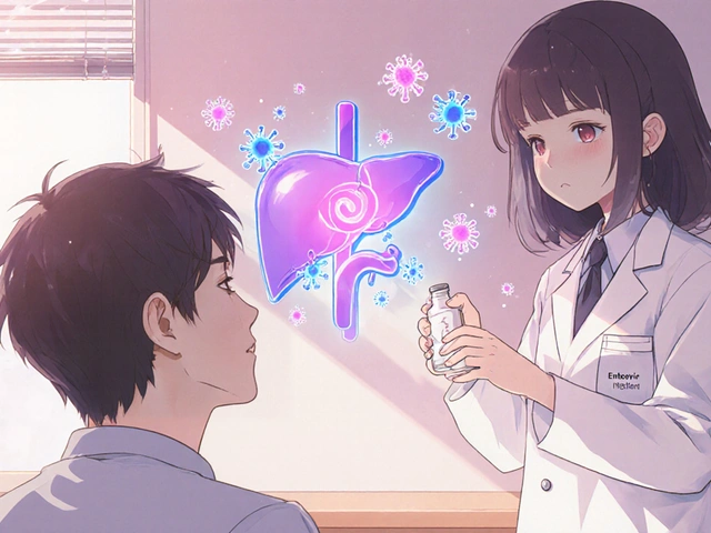 Effets à long terme d'Entecavir sur le foie et l'hépatite B