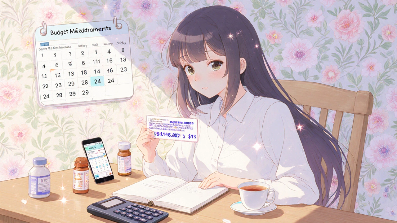 Comment établir un budget pour vos médicaments et activer des alertes de renouvellement automatique