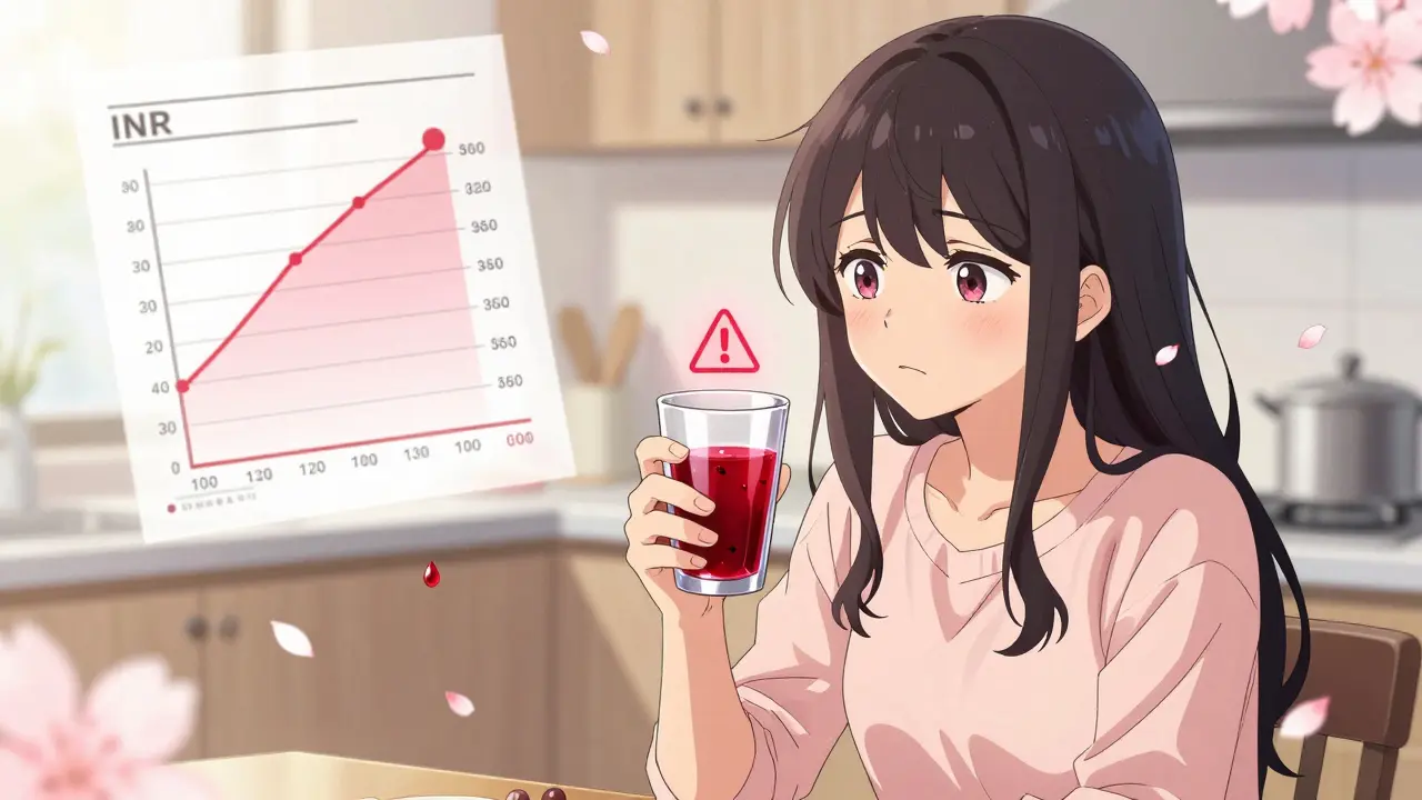 Cranberries et warfarine : risque de saignement à ne pas sous-estimer