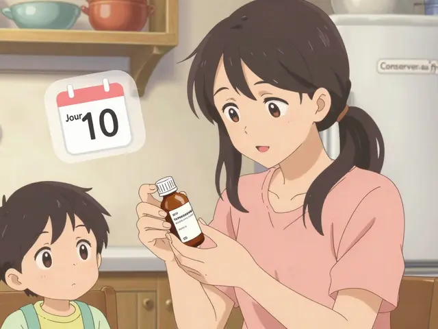 Comment bien conserver les suspensions d'antibiotiques pour enfants