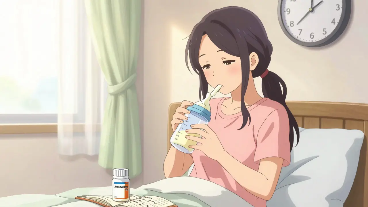 Comment stocker et étiqueter son lait maternel pendant un traitement médicamenteux temporaire