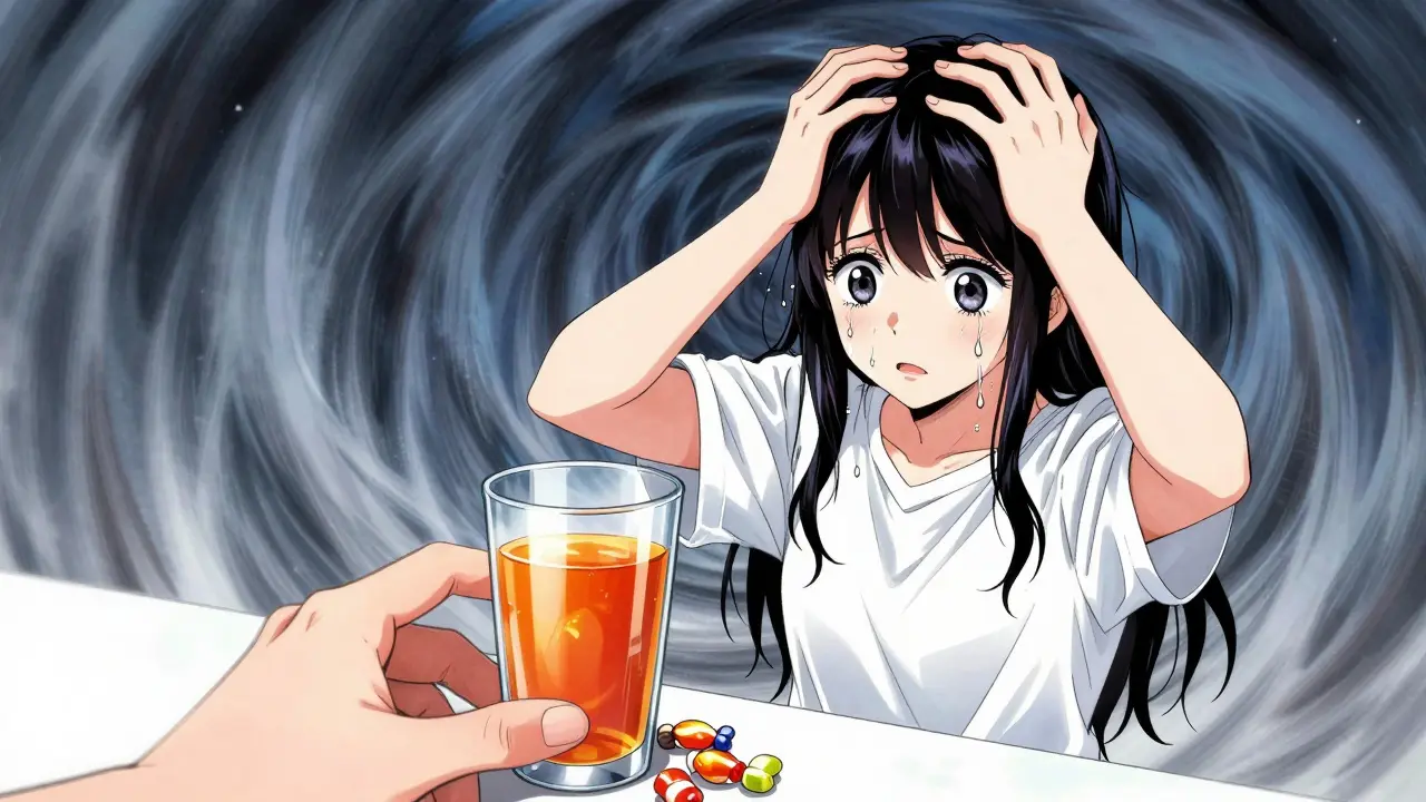 Personnage tremblant face à l'hypoglycémie dans le style manga