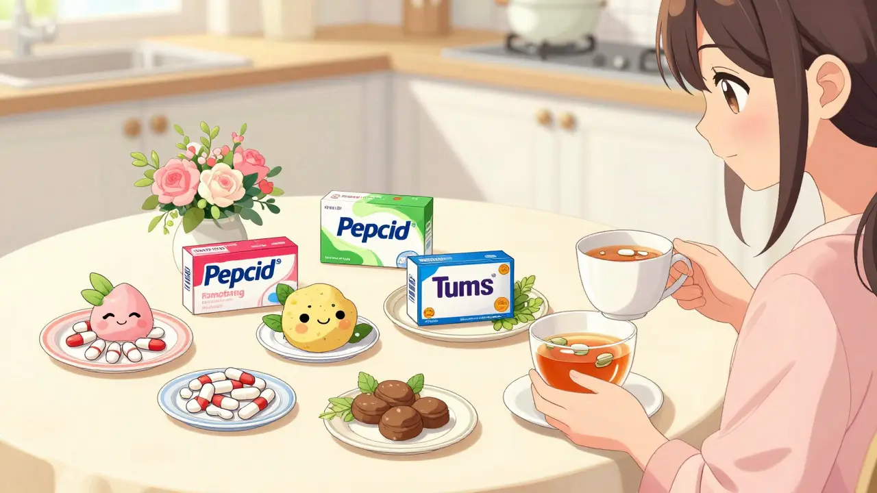 Tablette de médicaments alternatifs présentée comme une fête du thé dans le style shoujo